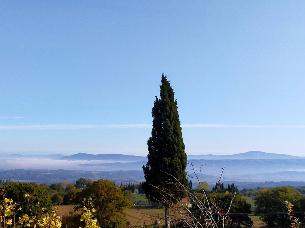 Il Borgo Del Lupo Villa Sarteano Exteriör bild