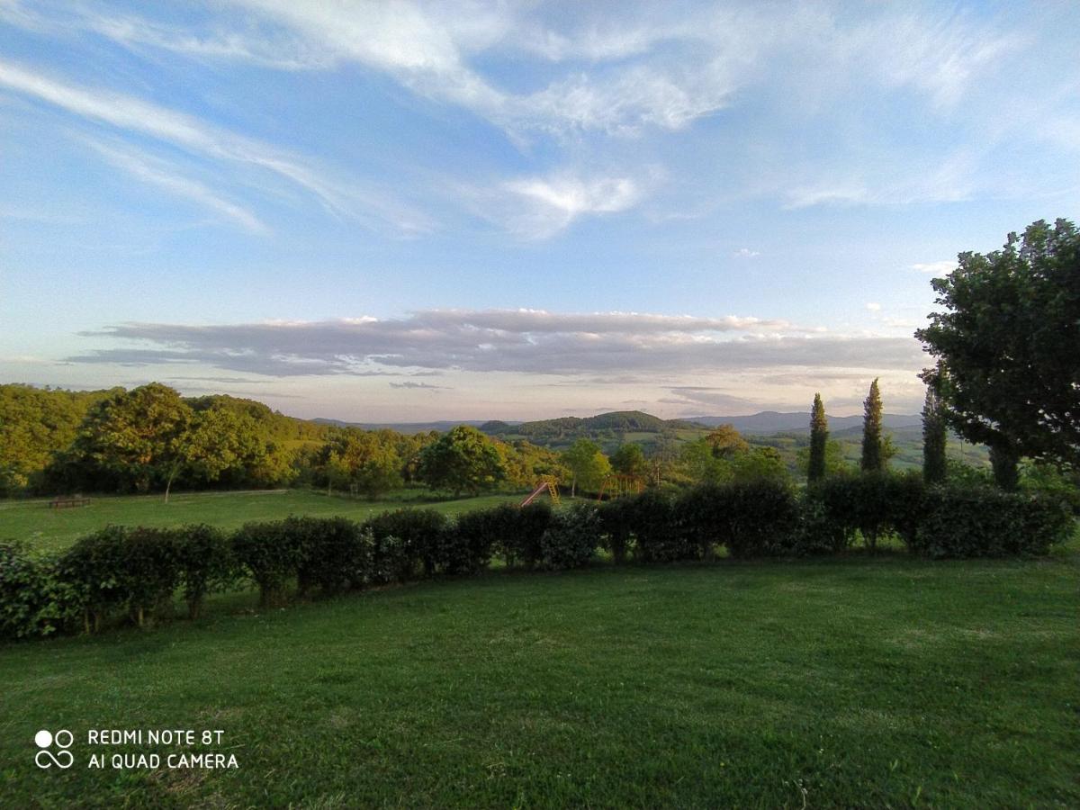 Il Borgo Del Lupo Villa Sarteano Exteriör bild