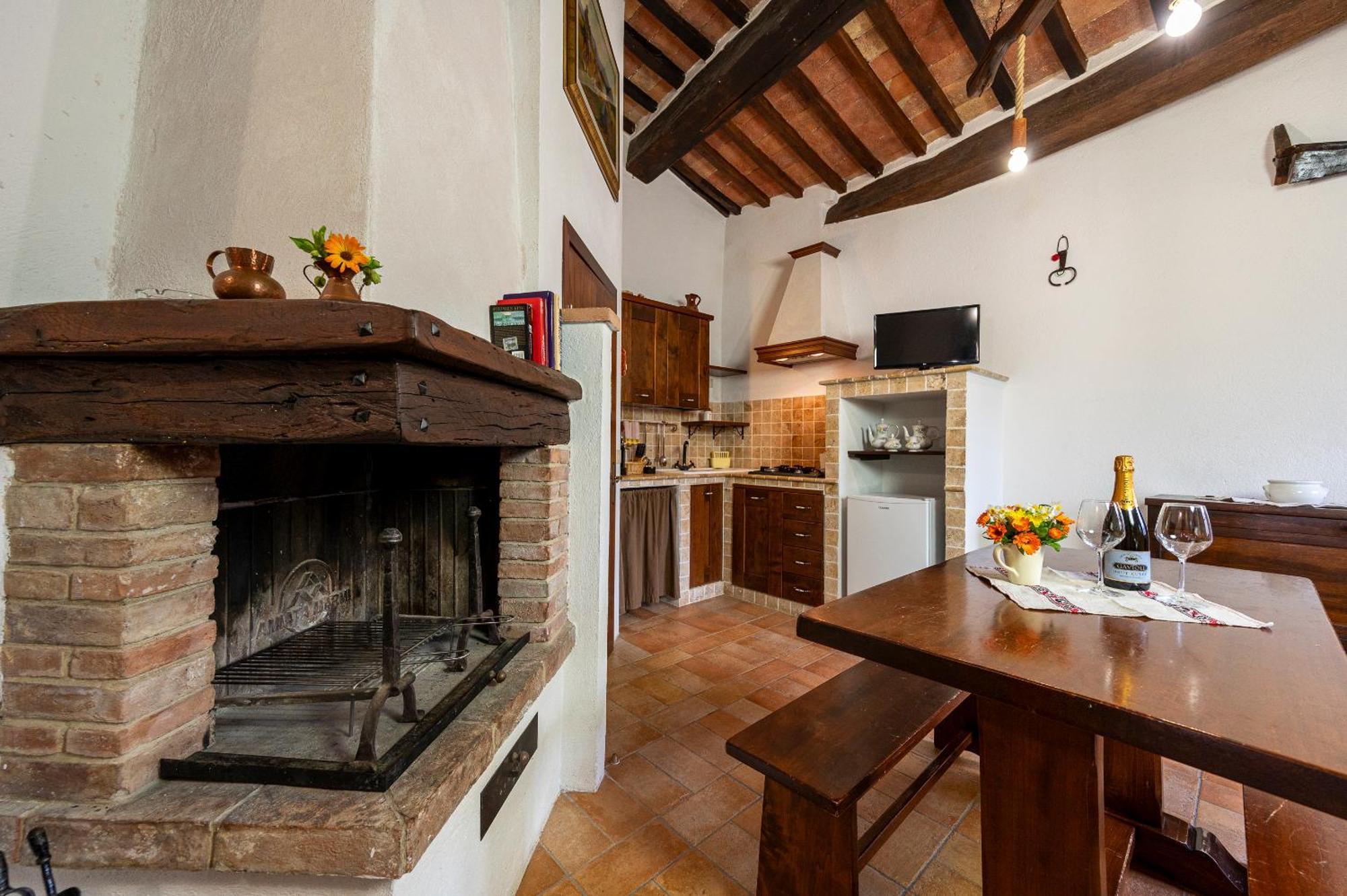 Il Borgo Del Lupo Villa Sarteano Exteriör bild
