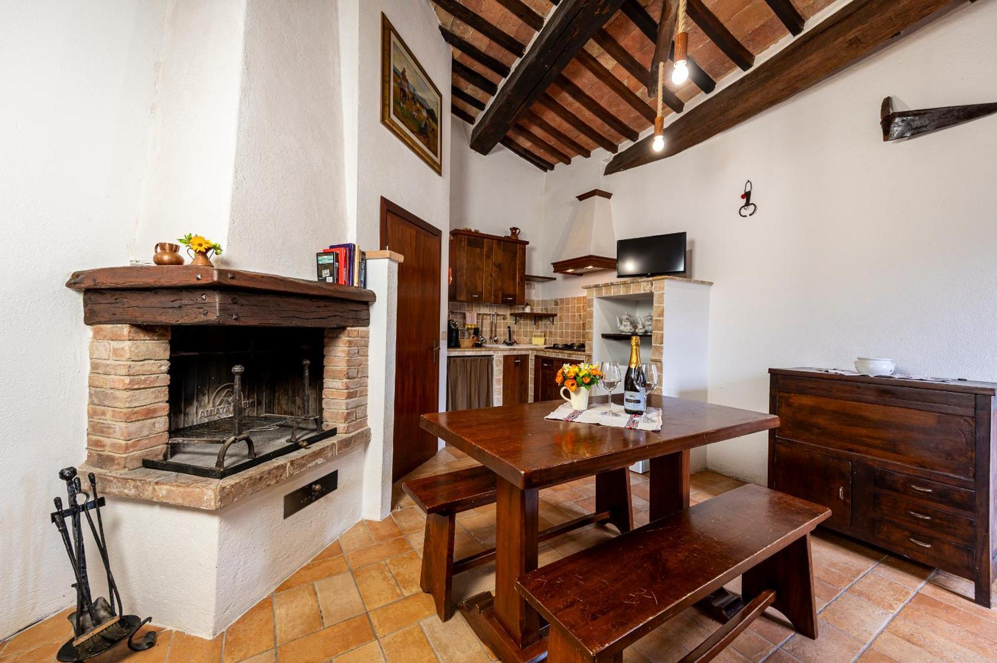 Il Borgo Del Lupo Villa Sarteano Exteriör bild